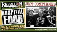 Hospital Food - Rebellion Festival, Blackpool 3.8.17